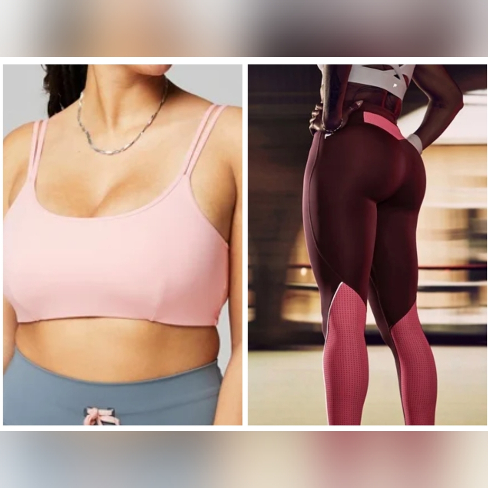 FABLETICS 2PC Outfit Leggings (1x/XXL) & Sports Bra (XL)